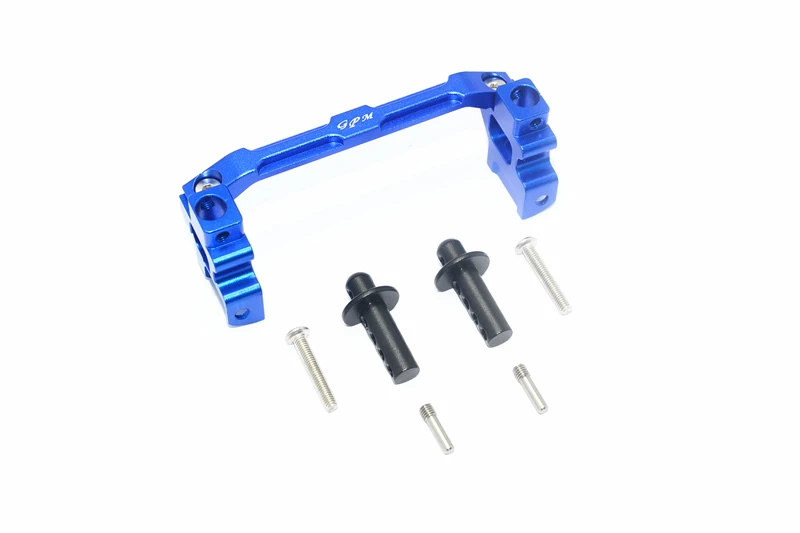 GPM ALUMINUM FRONT ADJUSTABLE BODY MOUNT & POST For 1/10 TRX4 DEFENDER TRAIL CRAWLER-82056-4