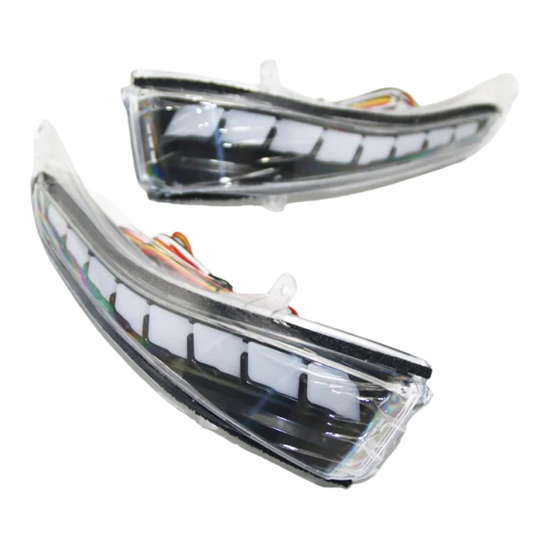 

RGB Side Mirrors Light Indicator Blinker With LED Sequential Turn Signal For Infiniti Q50 Q60 Q70 QX30 QX50 QX60 QX70