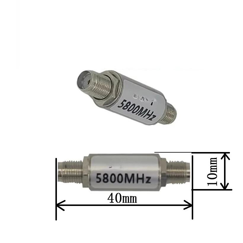 5.8GHz Bandpass Filter, Video Transmission, Remote Control Filter, 2.4GHz Suppressor
