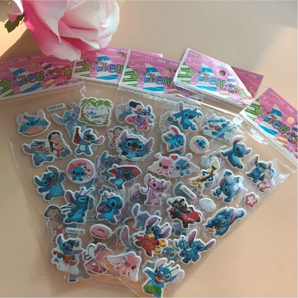 24 ชิ้นดิสนีย์ซีรีส์สติ๊กเกอร์สติทช์แล็ปท็อปโทรศัพท์ที่สมบูรณ์แบบขวดน้ำไดอารี่สเก็ตบอร์ดของขวัญวันหยุดสติ๊กเกอร์สนุก