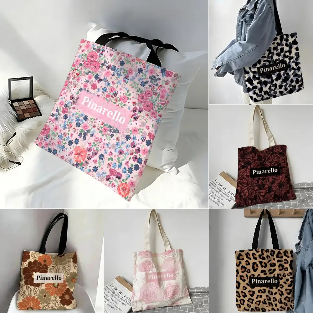 Storage Bags Casual Portable Shoulder Bag Lightweight Shopping Bag Reusable Linen Bag Bicycle Activity Reward Gifts P-Pinarello