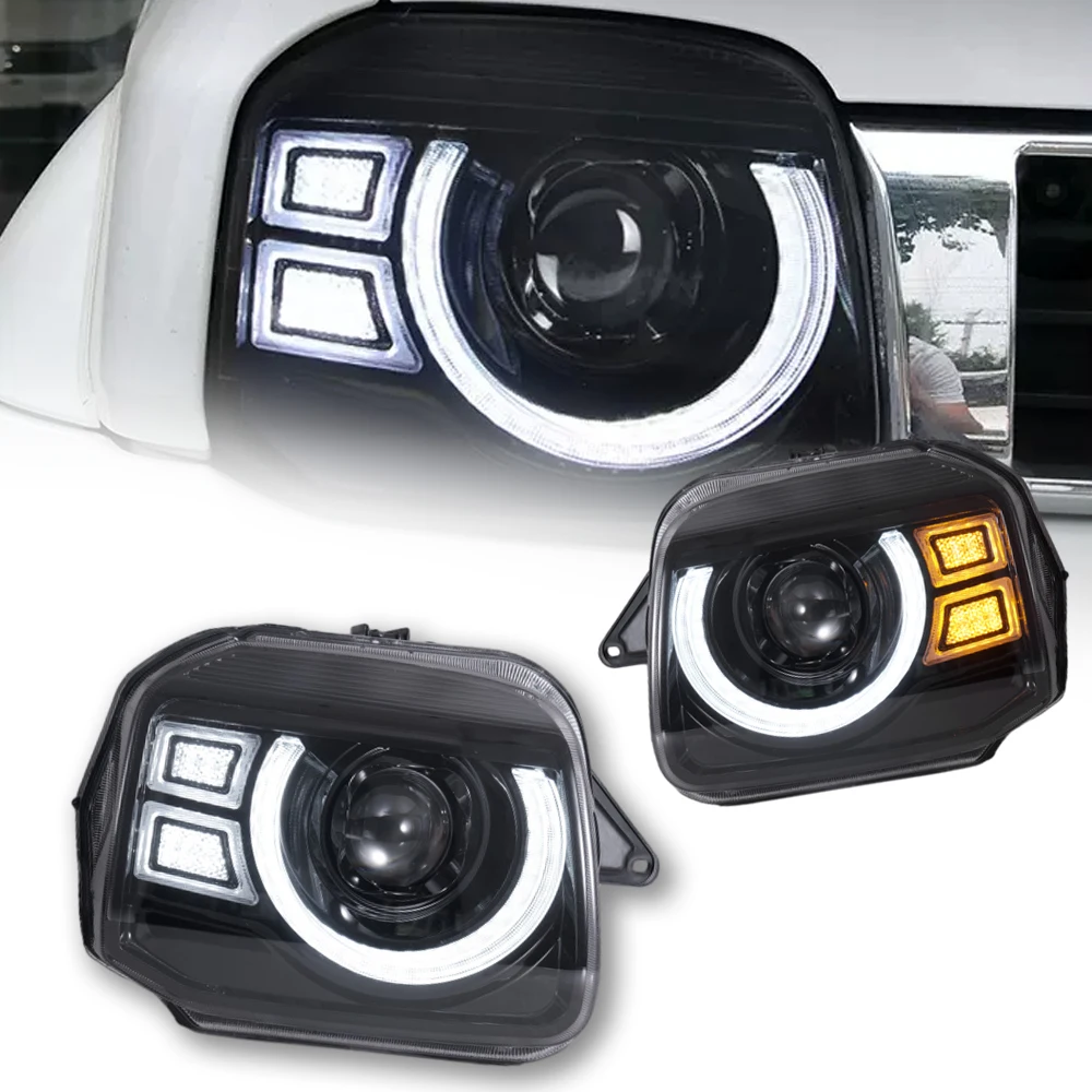 

Car Lights For Suzuki Jimny Headlight 2007-2015 LED Projector Front Lamps Daytime Running Lights Dynamic Turn Signals Auto Parts