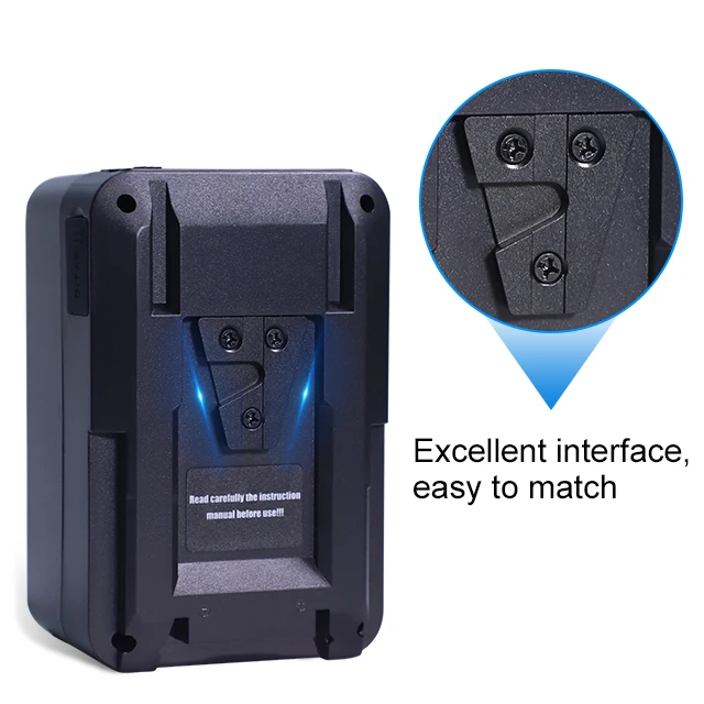 Newest 148Wh (10000mAh/14.8V)  Mount Battery  lock  for ideo Camera Camcorder