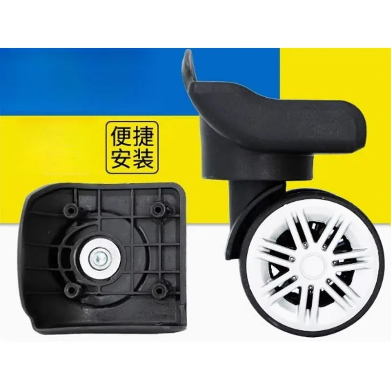 Swivel Caster Wheels Fit For Carany Suitcase, Trolley Luggage Roller Replacement Spare Parts