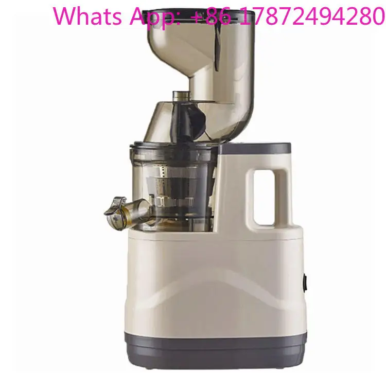 New Model Wide Mouth Slow Cold Press Juicer Electric Kitchen Accessories High Quality Easy Extraction