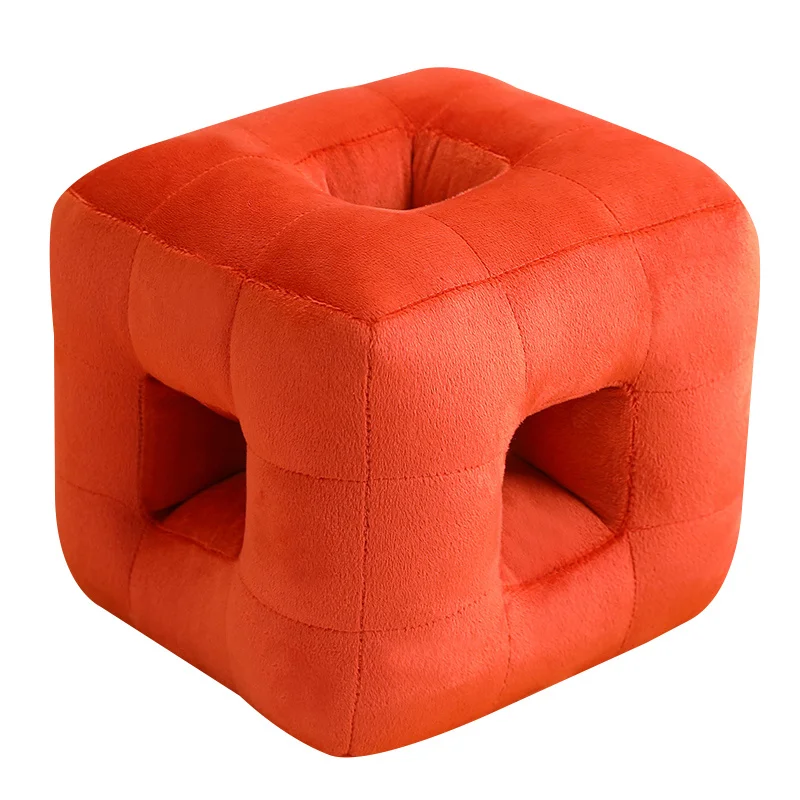 Cubo-Cube magique créatif en peluche pour enfant, oreiller mignon, jouets doux, anime, cadeau d'anniversaire pour garçon et fille, 25cm