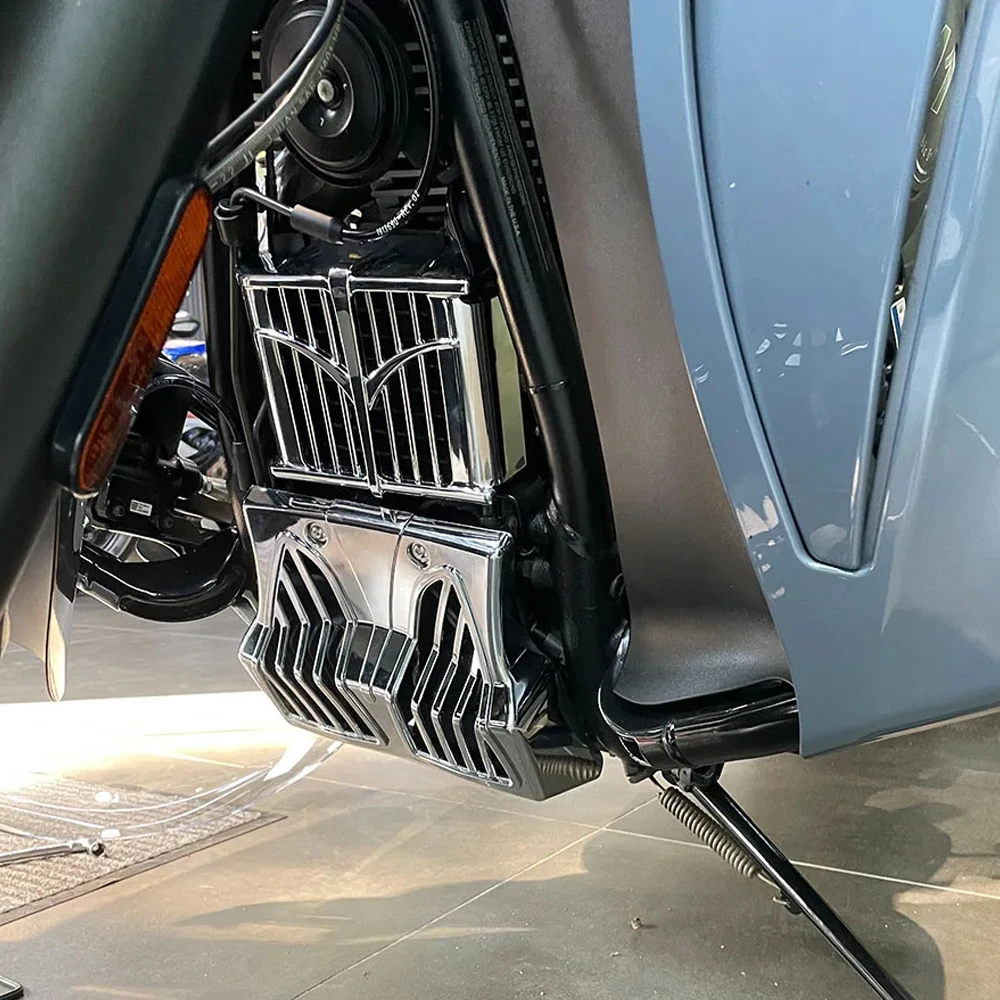 For Indian Springfield Dark Horse Chin Fairings Oil Cooler Cover Lower Fairing Spoiler Mudguard Black/Chrome Kits 2018-2025 2024