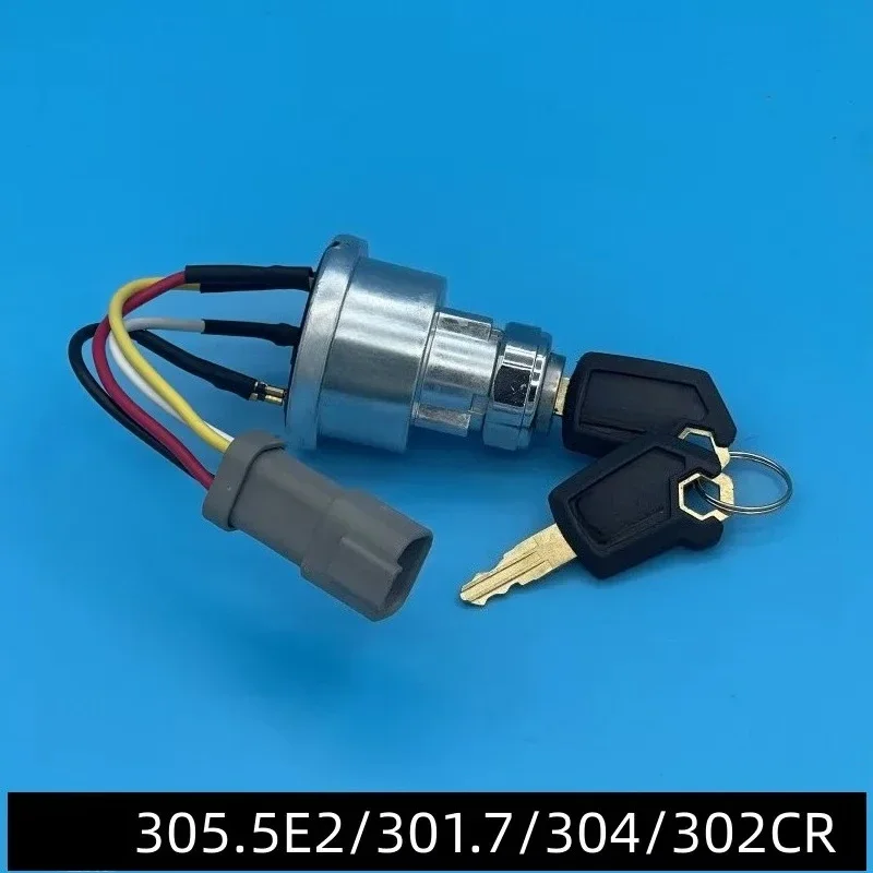 For Cat 305.5E2/301.7/304/302CR Ignition Start Switch 467-8535 Excavator Accessories