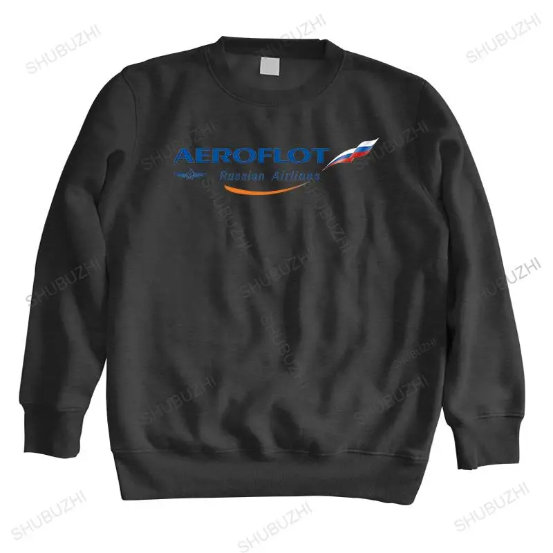 Men sweatshirt spring tops Man crew neck hoodie Aeroflot Russian Airlines mens shubuzhi hoodies brand hoodie drop shipping