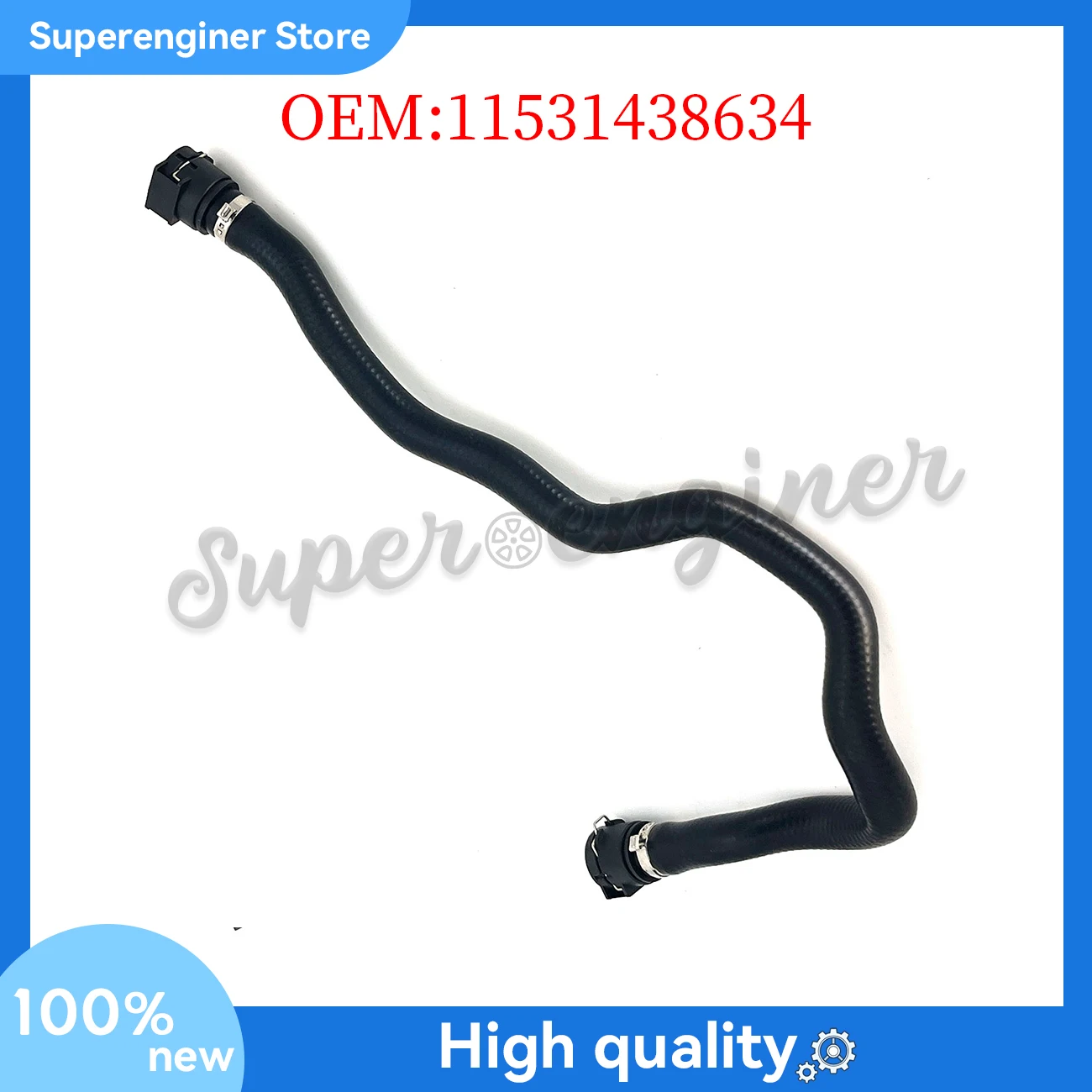 

11531438634 Engine Heater Hose for BMW E60 525i 01-04 E39 528i 96-00 530i 01-03