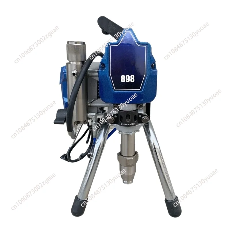 Piston type electric high pressure airless sprayer, paint putty latex coating machine
