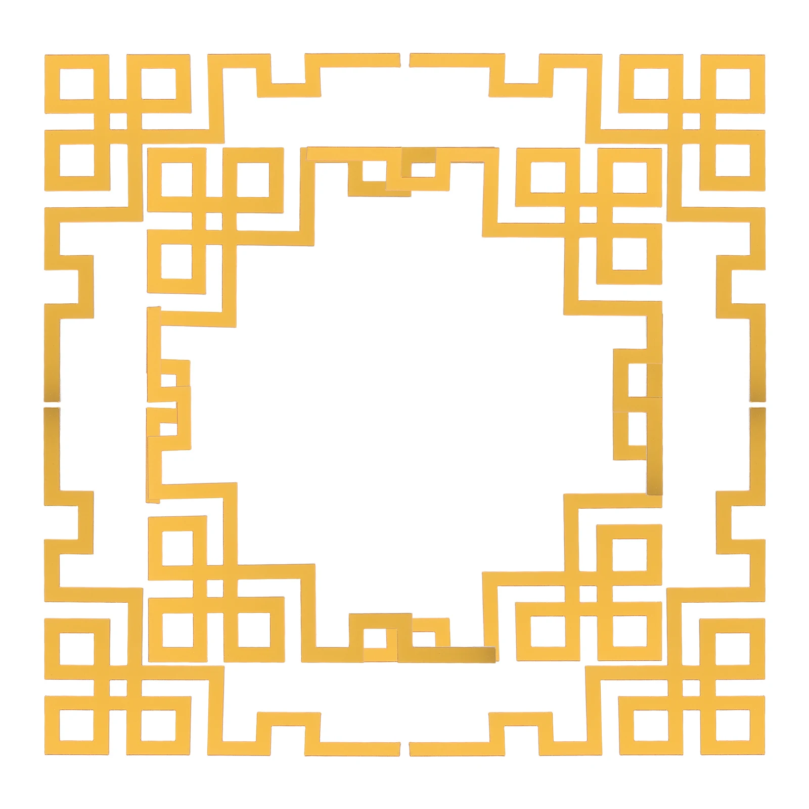 

8pcs Acrylic Stickers Decorative Corner Tiles Decals Self-Adhesive Removable Decor Living Room Bedroom Bathroom Cabinet Door