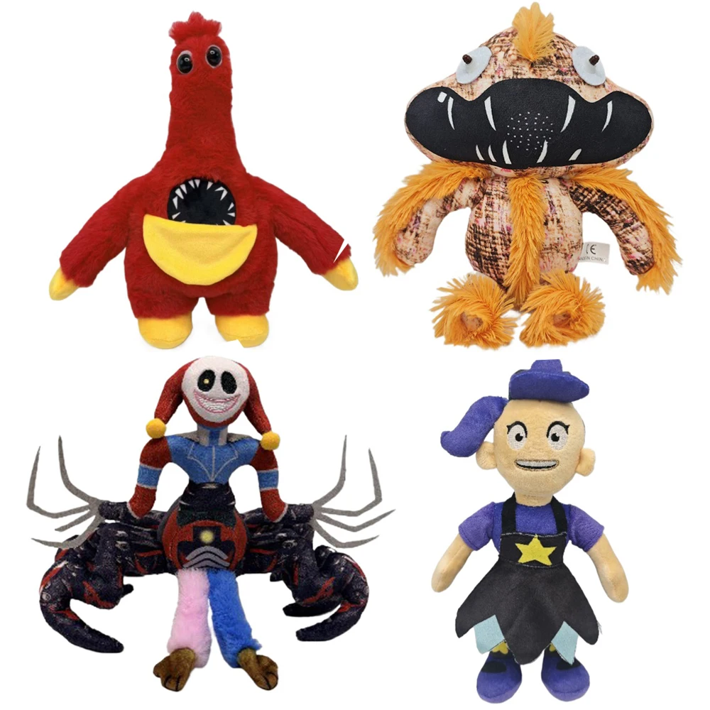 

Плюшевая кукла-персонаж из игры The Prototype Giblet Chum Chompkins Horror Game 4, милая аниме-игрушка, подарок на день рождения и Рождество