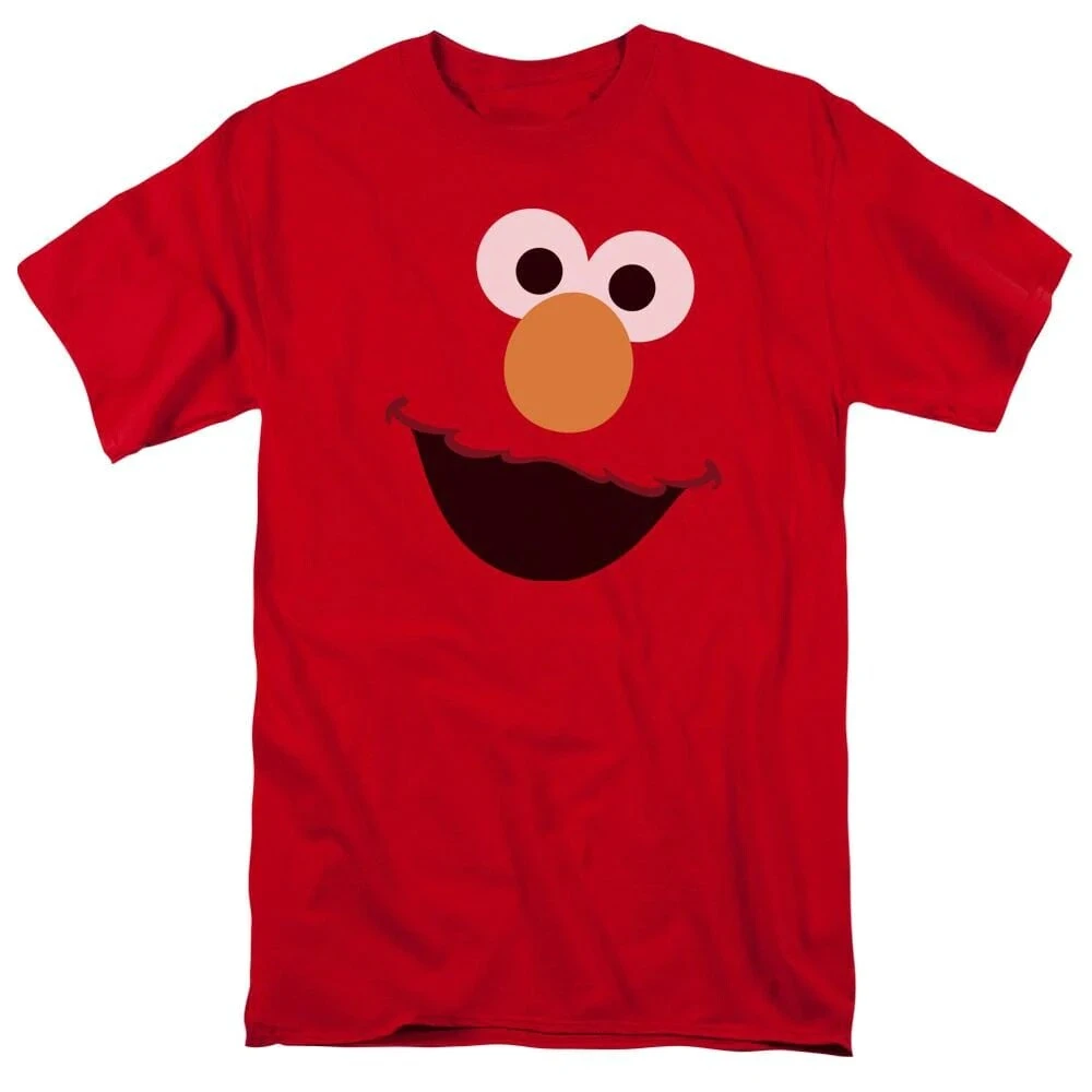 New Summer 1969 Sesame Street American Classic Cartoon Retro Men and Women Style Loose and Trendy Cotton Short-sleeved T-shirts