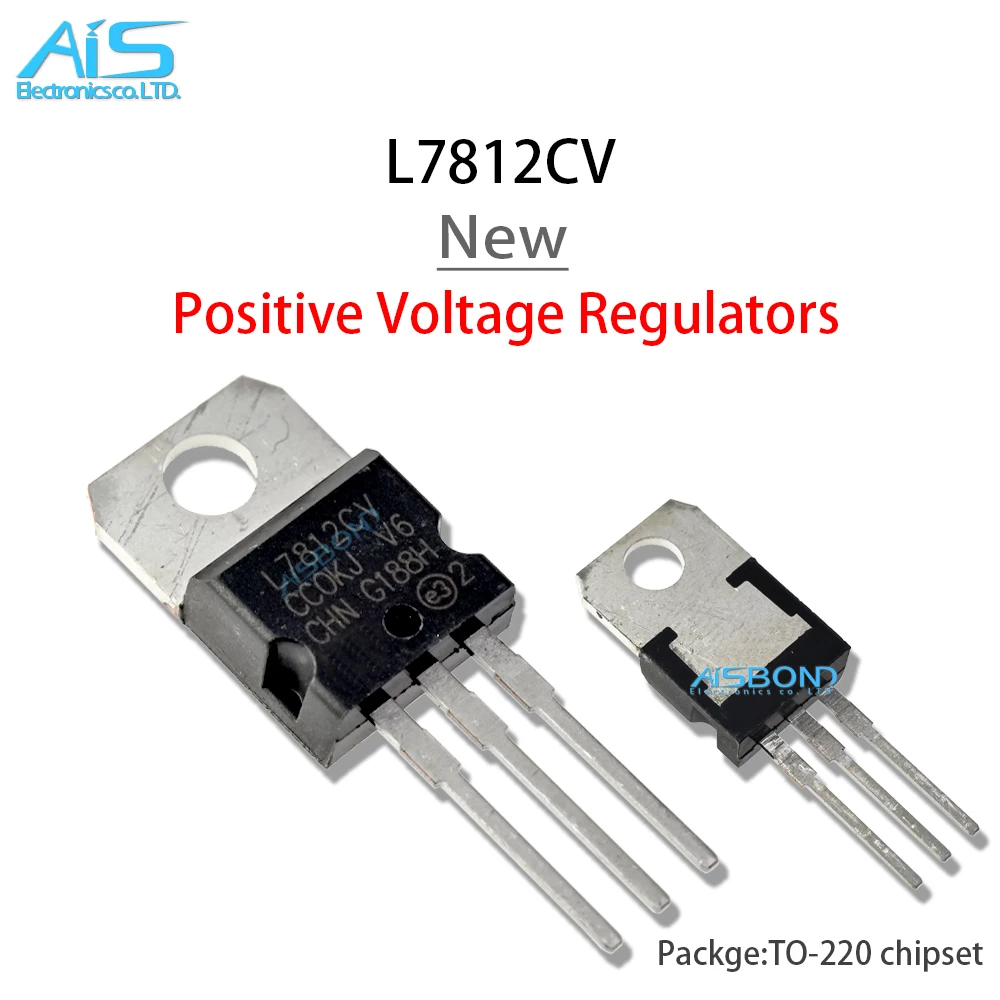 10Pcs/Lot New L7805CV L7806CV L7808CV L7809CV L7812CV L7815CV L7818CV L7824CV TO-220 Transistor Three Terminal Voltage Regulator