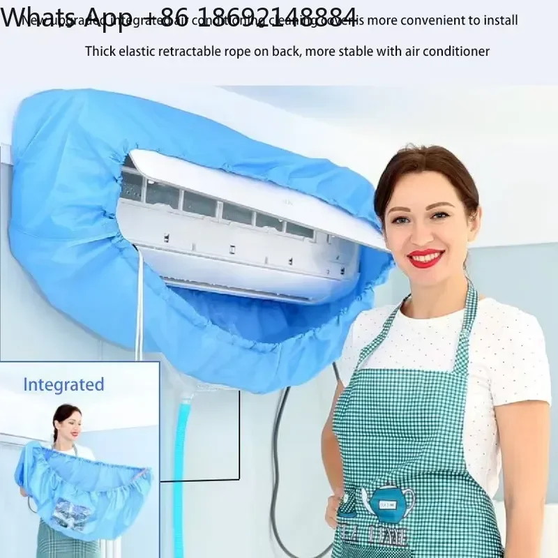 Air Conditioner Cleaning Cover Dust-Proof Water Bag for Household AC Cleaning Universal Hanging Internal Machine Full Set