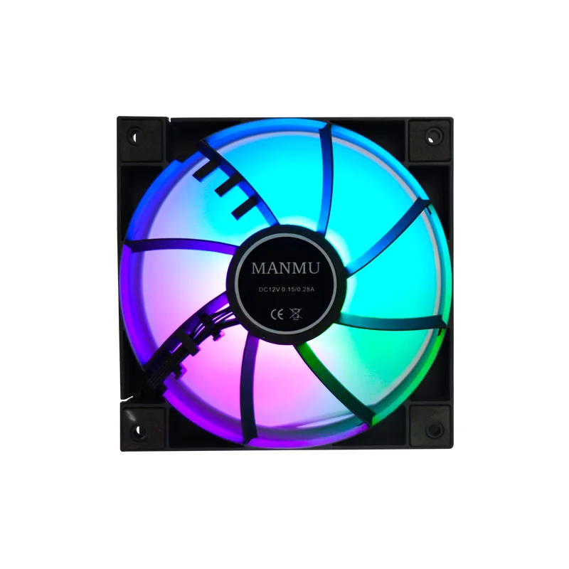 MANMU 12V Fan 120mm Pwm pc Rad - Pc Gaming Ff บทวิจารณ์และราคา