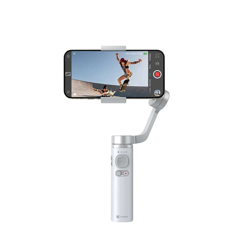 Π Mobile Phone Stabilizer Live Selfie Vlog Shooting Handheld Anti-Shake Three-Axis Balance PTZ