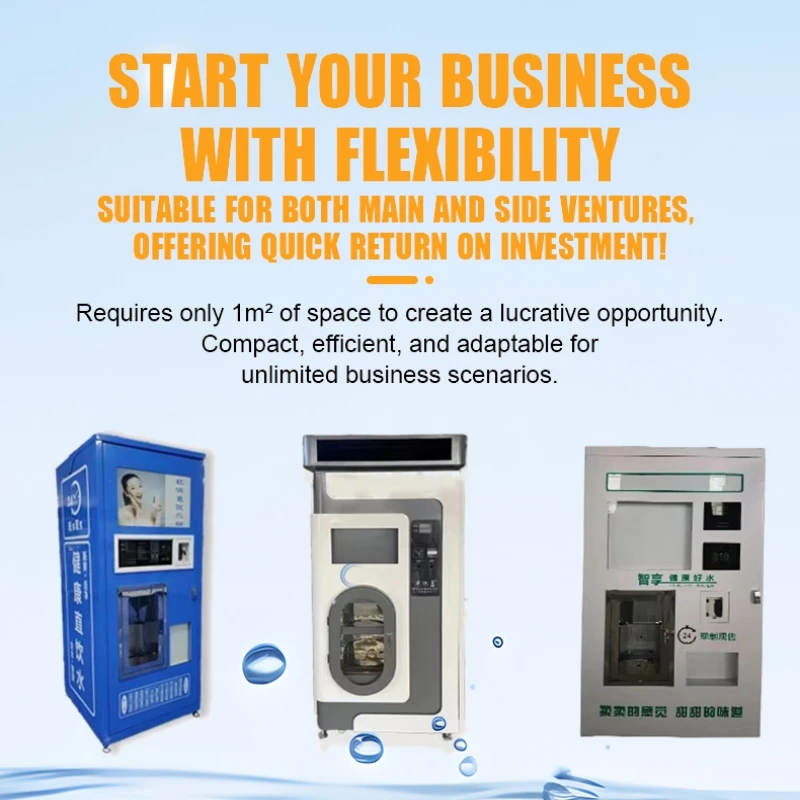 مخصص 400GPD آلة بيع المياه الباردة الجليد موزع المياه آلة بيع آلة بيع أجهزة الصراف الآلي المياه مع 1/2 WaterOulet