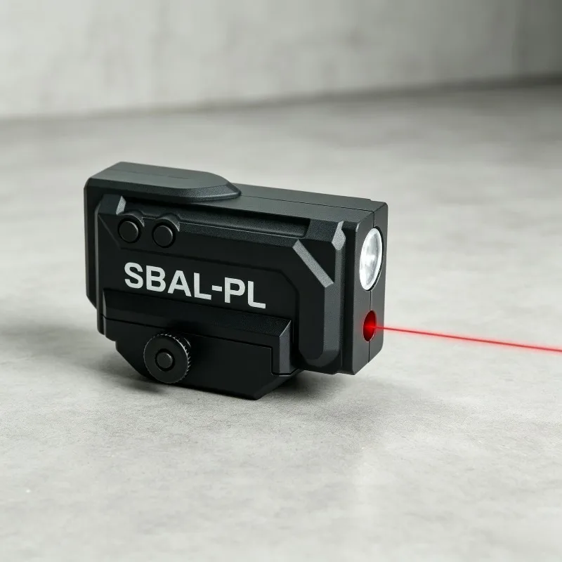 Easy Carry Design SBAL-PL Lamp Adjustable Angle Zeroing Nylon Clamp Red Light Beam Metal Button Combo Accessory
