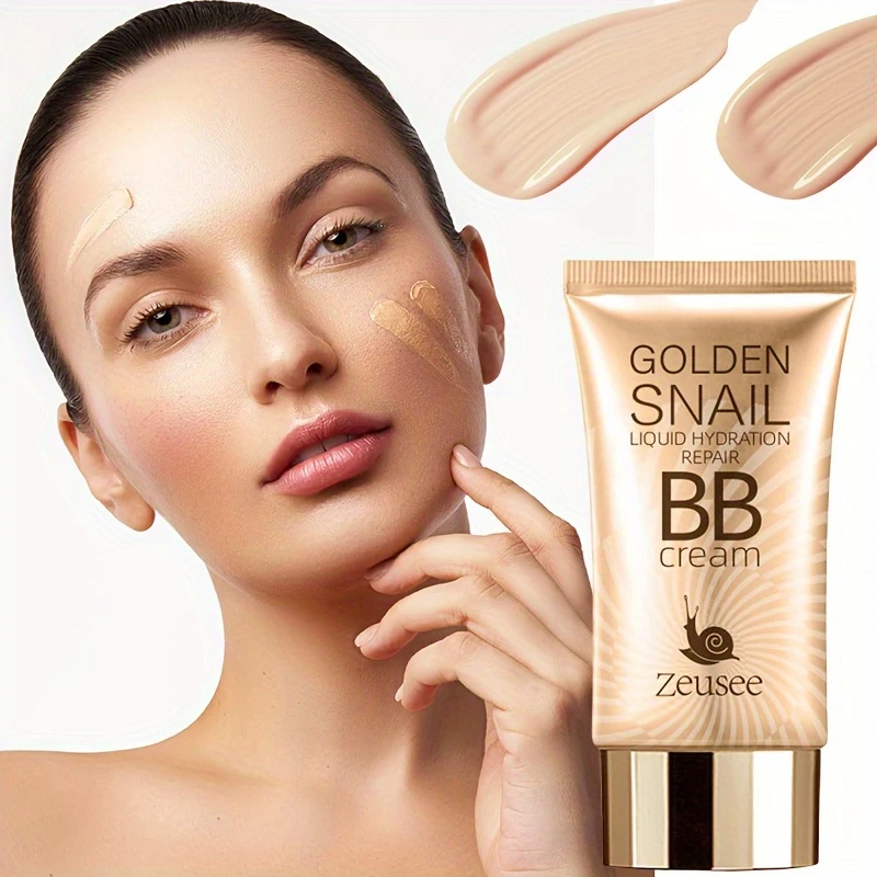 BB Cream Foundation Primer with Moisturizing Matte Concealer Makeup,Complete Coverage Concealer Face Makeup for All Skin Type