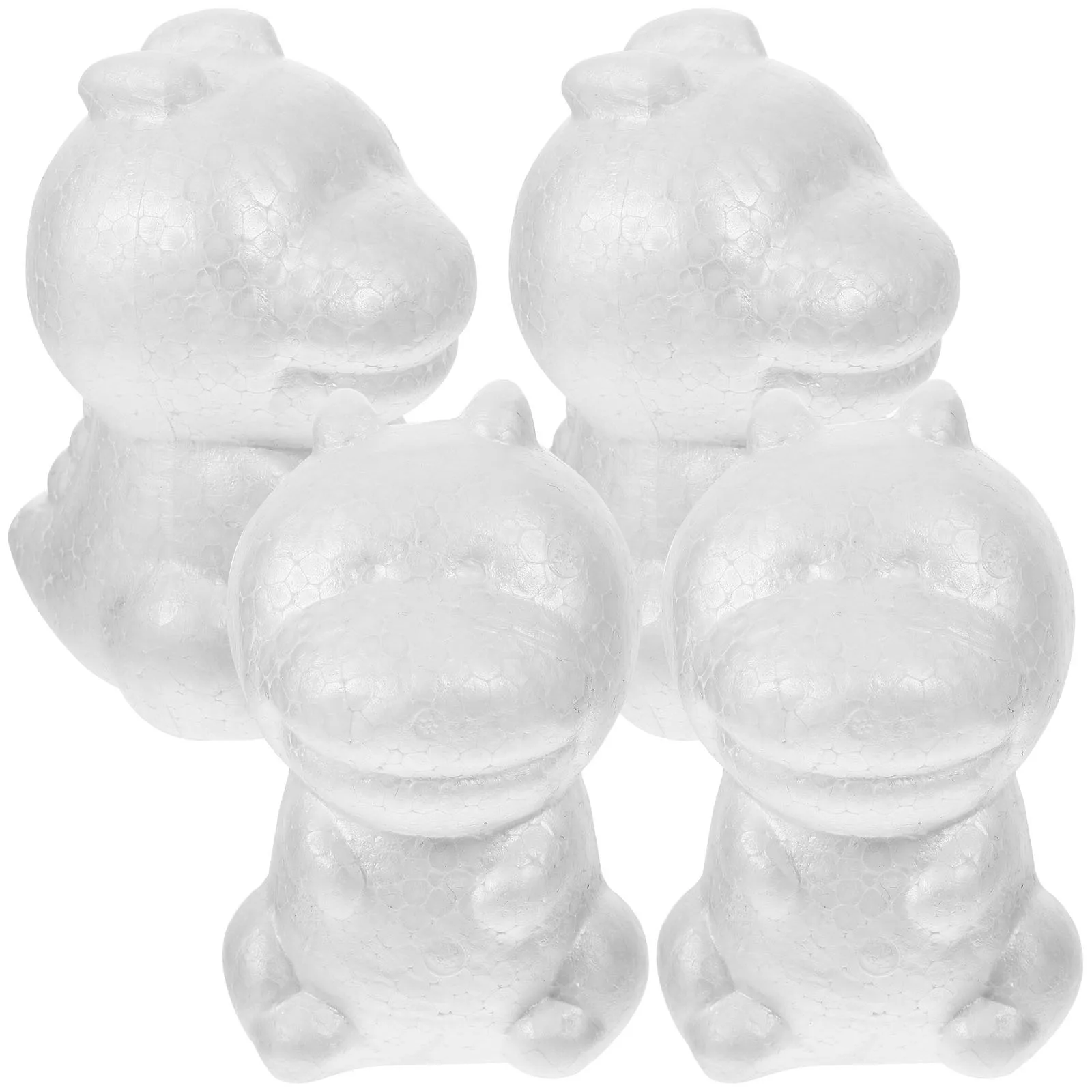 4 قطعة DIY بها بنفسك الحرف اللوحة Crafts بها بنفسك الحرف اللوحة كرات على شكل رغوة كرات الزينة لوازم الحرف غير المكتملة #3