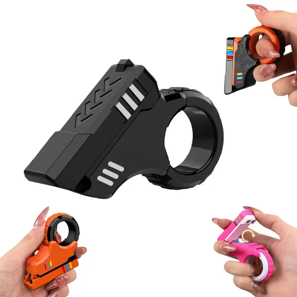 

3d Printed Edc Soothing Spinner Stress Relief Toys Gift Shape Fidget Ring Toys For Anxiety And Adhd Sufferers P2z4