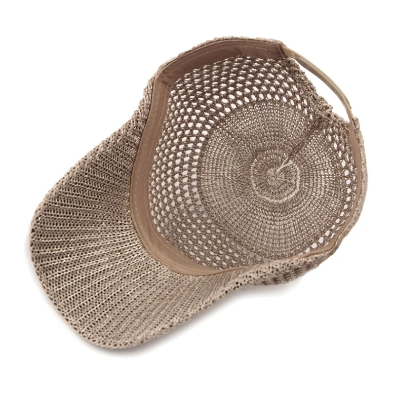 قبعة بيسبول سريعة الجفاف للجنسين - مقاومة للماء ومسامية - قبعة شمس صيفية قابلة للتعديل للرياضة والارتداء الكاجوال