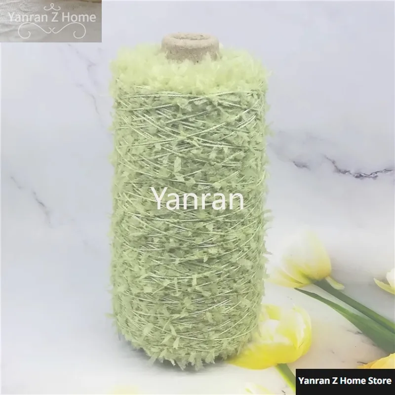 

200g Fancy Butterfly Knitting Yarn Handmade Paper Scraps Hand Mixed Thread Weaving Carpet Curtains For Wedding Party Decoration
