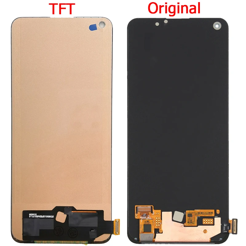 Original A74 4G LCD For OPPO A74 LCD Screen Display With Frame 6.43\