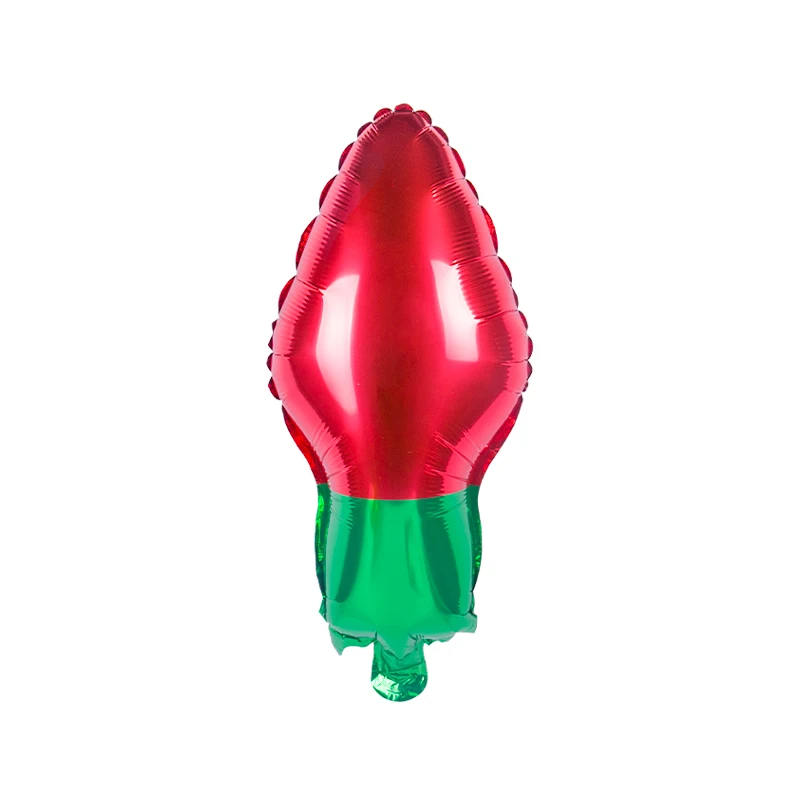 8/12/16pcs Christmas Light Bulb Foil Balloon Christmas Balloons Xmas colorful Light Bulb Ballons Decorations for home new year