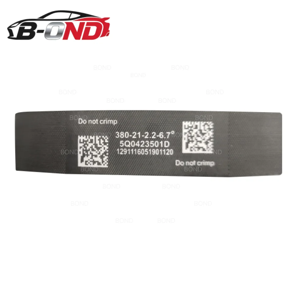 ​Customize 5Q0423501D Electric Steering Rack Belt for VW Teramont AUDI Q3 380-21-2.2-6.7° (190Teeth) HNBR 1PCS