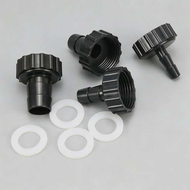 Plastic Female Thread Straight Hose Barb Fitting G3/4 Internal Thread Hose Nipple Water Pipe Aquarium Filter Adapter Connector