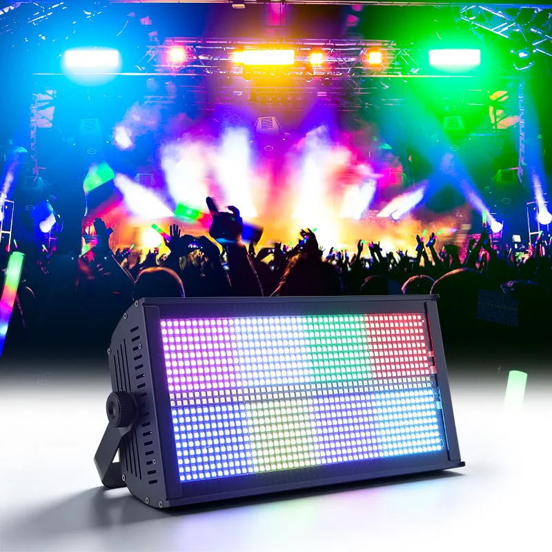 Strobe Light 3in1 LED RGBW Partition DJ DMX Super Bright Dj Wash Bar Strobe Stage Lighting Effects