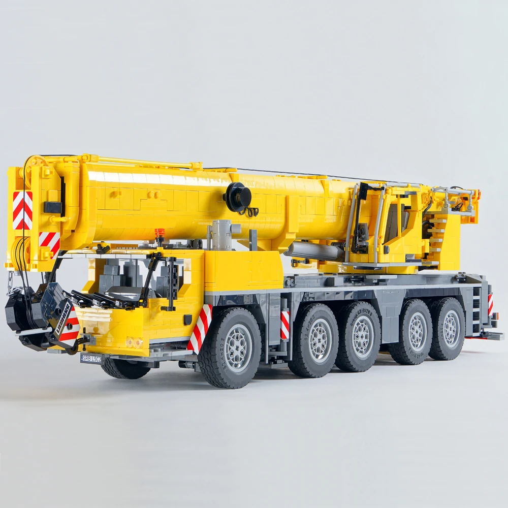 NEW 4599PCS MOC city Engineering Series 1:24 scale Liebherr LTM 1250-5.1 crane creative ideas ChildrenToy Gift Technology Blocks