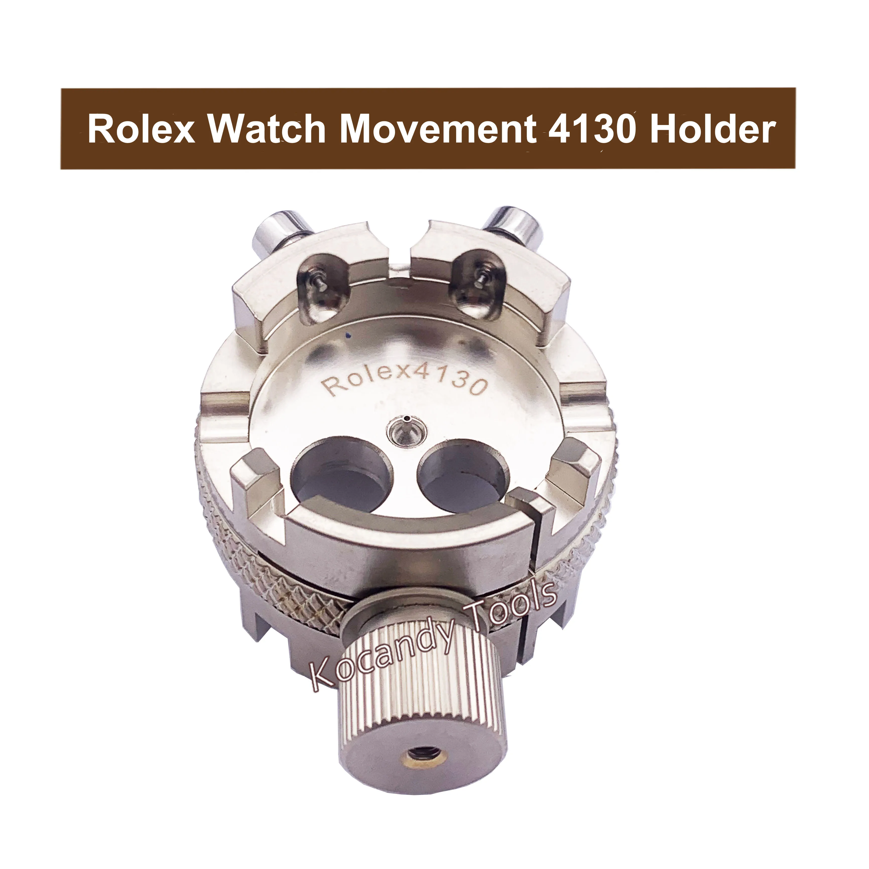 4130 Watch Movement Holder Support Steal Clamp Watchmaker Tool for Rolex Movement