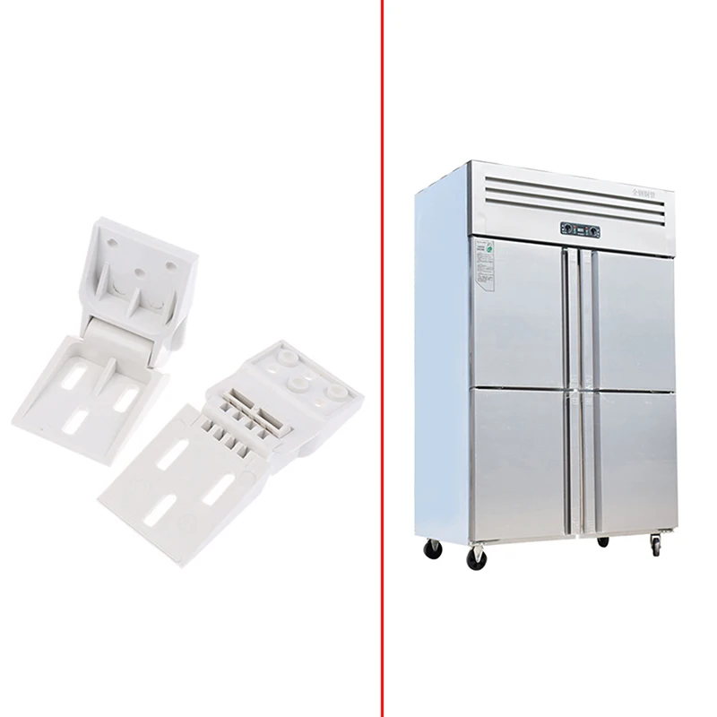 Réfrigérateur petit contre-équilibre congélateur coffre pliant remplacements de charnière en plastique pour armoires de cuisine et congélateur debout