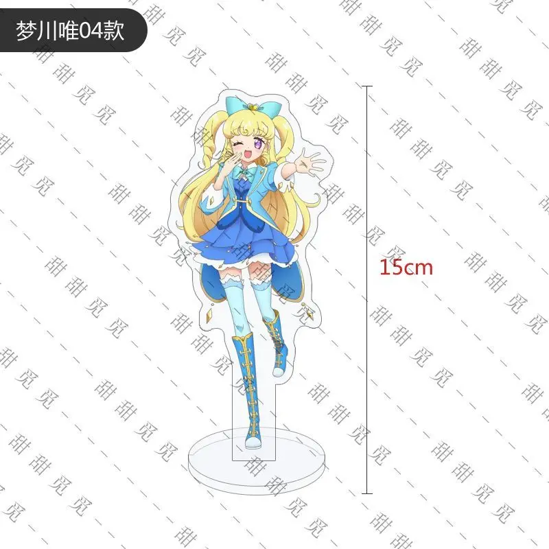 Idool Tijd Pripara Yui Desktop Ornament Creativiteitsspel Acryl Staande Bord Prachtige Cartoon Figuur Versieren Verjaardagscadeau