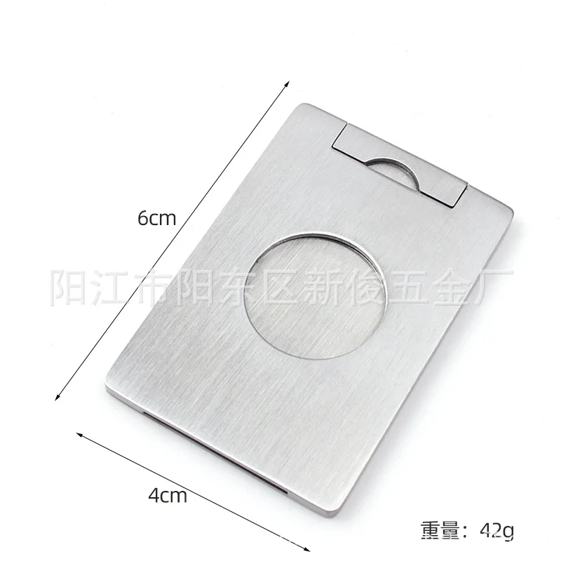 Cigar Cutter New Stainless Steel Metal Square Cutter Cigar Scissors Gift