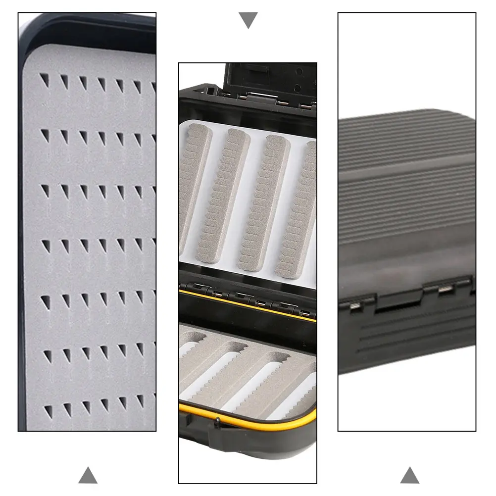 

1 pc Waterproof Tackle Box Fly Storage For Lures Hooks Bait Saltwater Ice Fishing Portable Organizer Fishing Tool Gift Anglers