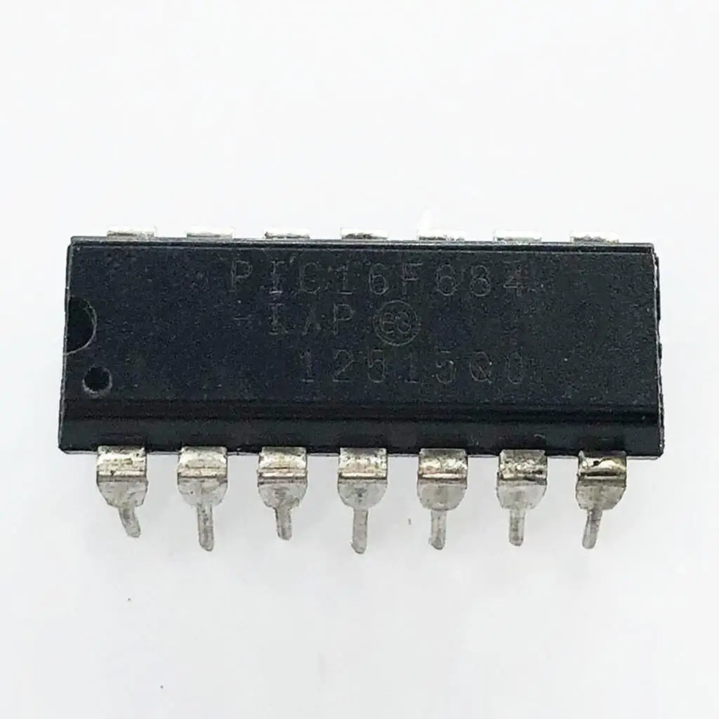 1PCS PIC16F684-I/P 16F684 DIP-14 IC MCU 8BIT 3.5KB NEW