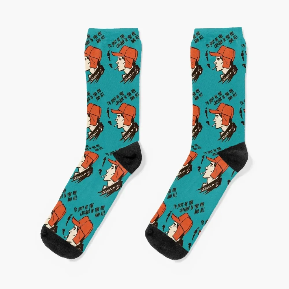 Holden Caulfield-Chaussettes de compression pour hommes et femmes, \