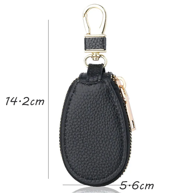 Mini Car Key Bag, Unisex, Multifunctional, Large-Capacity, Home Zipper Car Keychain, Small, Portable, Suitable For Most Keys, Cu