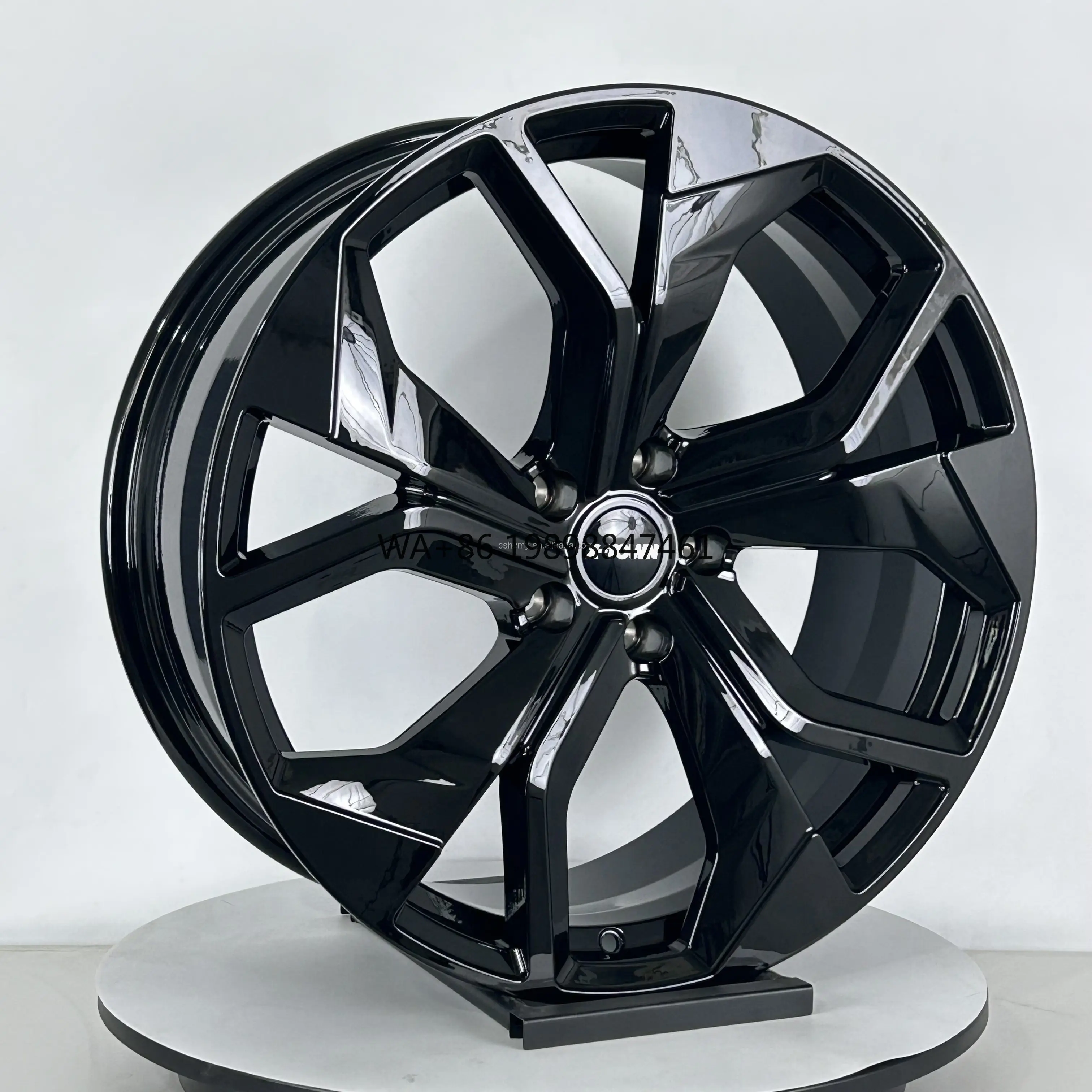 

Custom Black Forged Aluminium Alloy Racing Car Wheels 21-24 Inch 5X112/114.3/120 25/30mm ET