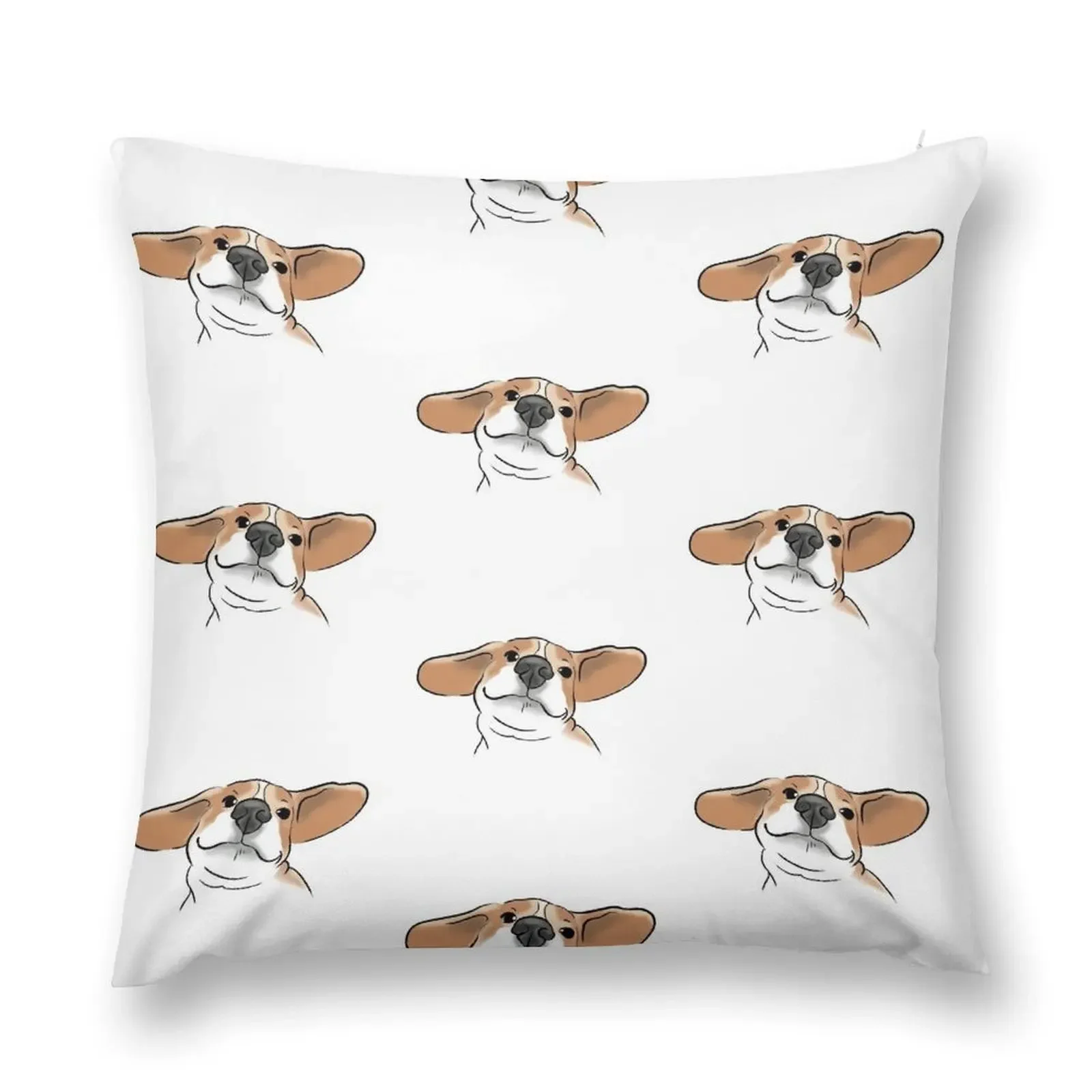 

Funny Beagle Throw Pillow Sofa Cushions Sitting Cushion luxury decor Custom Cushion pillow