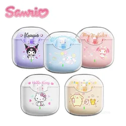 Sanrio Kuromi słuchawki douszne Bluetooth 5.4 BL19 śliczne Hello Kitty TWS bezprzewodowe słuchawki Kawaii Cinnamoroll słuchawki z redukcją szumów