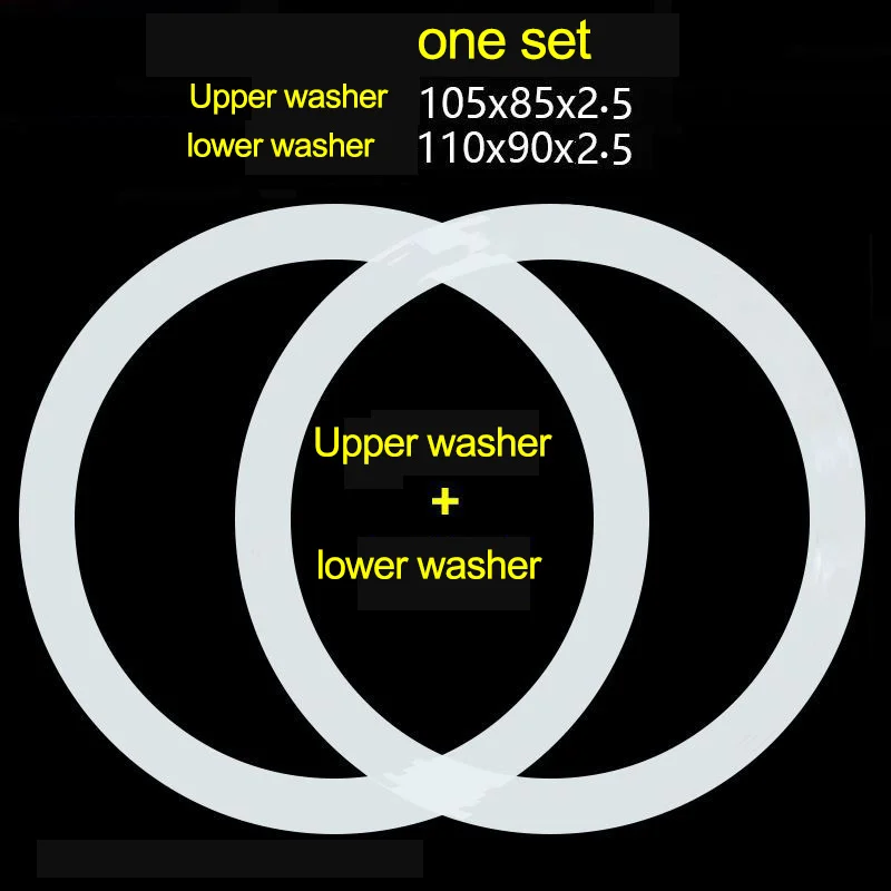 110mm Kitchen Sink Strainer/Drain Assembly – White Silicone Sealing Gasket for Sink Drains