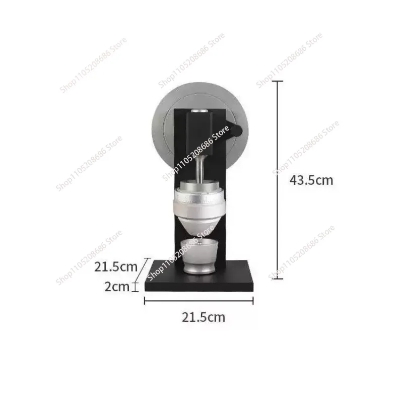 Manual Coffee Grinder 83 MM Conical Stainless Steel Disc Commercial Manual Coffee Beans Grinding Machine Food Crusher