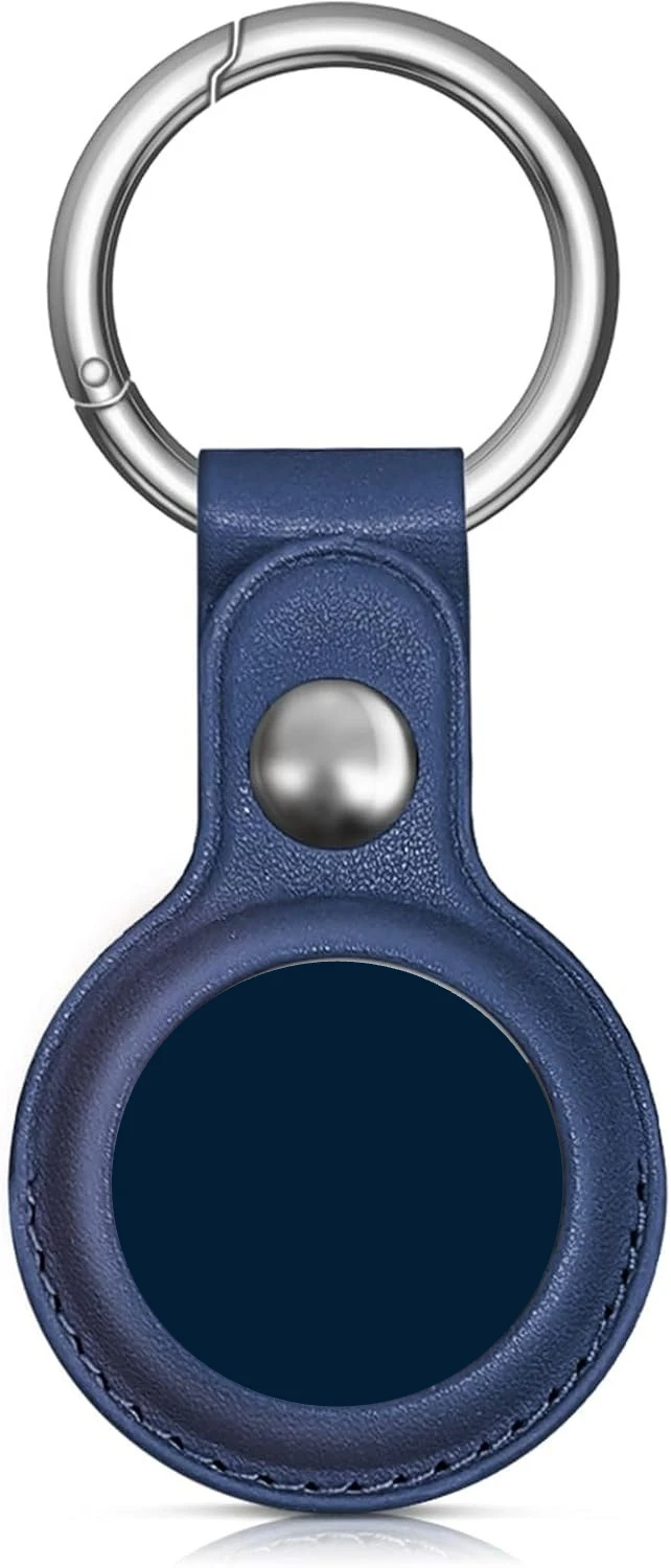 PU lederen tas voor Apple Airtag beschermhoes voor Apple Locator Tracker Anti Lost Device sleutelhanger Tracker accessoires