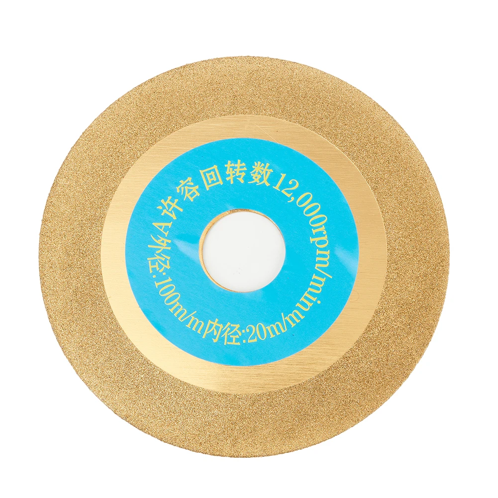 Titanium Coating Grinding Wheel Wheel 3.9 inch Jewelry making 100mm Coated Discs For Carbide Stone Angle Grinder